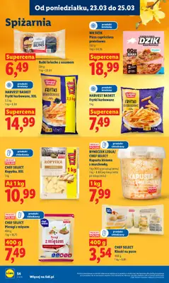 Lidl - gazetka promocyjna Oferta od poniedziałku od poniedziałku 23.03 do środy 25.03 - strona 54