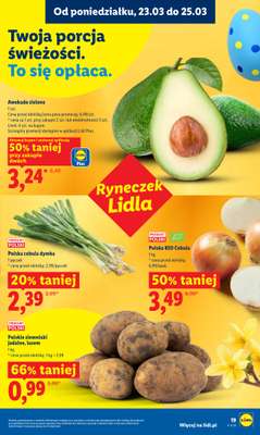 Lidl - gazetka promocyjna Oferta od poniedziałku od poniedziałku 23.03 do środy 25.03 - strona 19