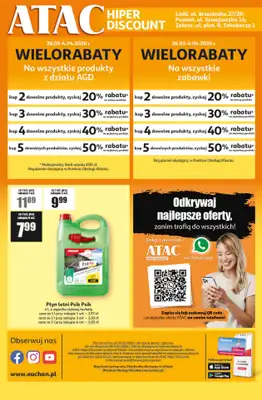 Auchan - gazetka promocyjna Gazetka ATAC Hiper Discount od czwartku 26.03 do soboty 04.04 - strona 4