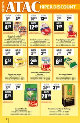Auchan - gazetka promocyjna Gazetka ATAC Hiper Discount od czwartku 26.03 do soboty 04.04 - strona 2