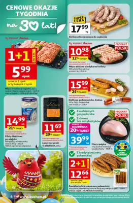 Auchan - gazetka promocyjna Gazetka 30 Lat Supermarket Auchan od czwartku 26.03 do poniedziałku 30.03 - strona 4