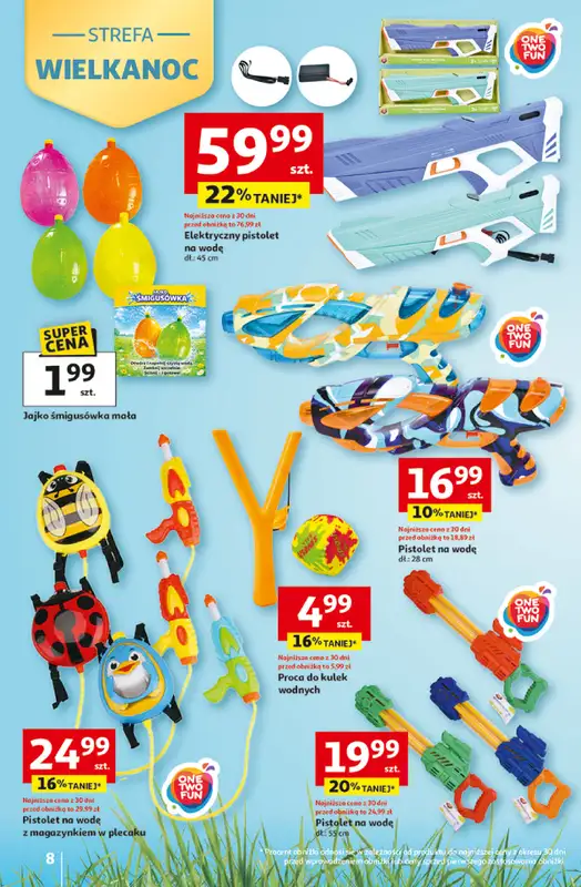 Auchan - gazetka promocyjna Gazetka 30 Lat Hipermarket Auchan od czwartku 26.03 do poniedziałku 30.03 - strona 8