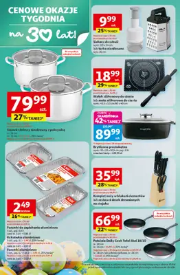 Auchan - gazetka promocyjna Gazetka 30 Lat Hipermarket Auchan od czwartku 26.03 do poniedziałku 30.03 - strona 28