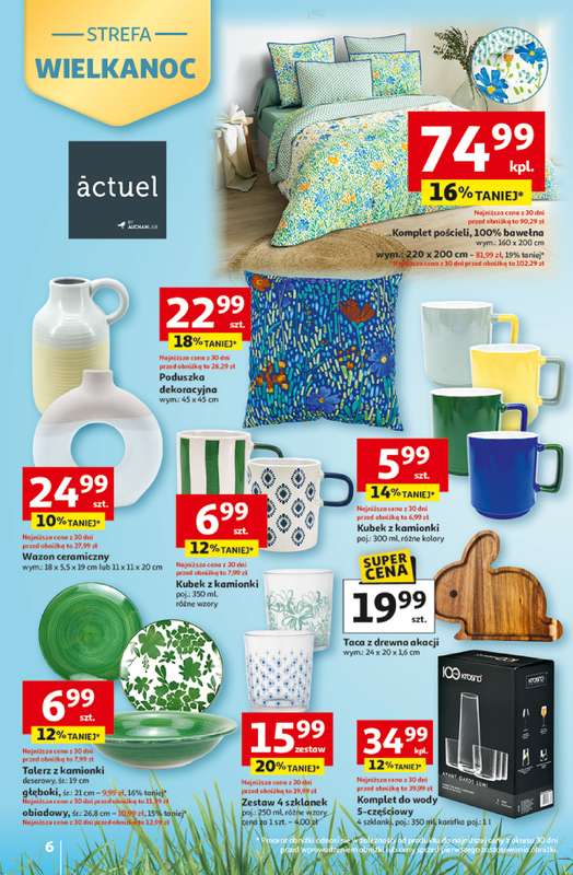 Auchan - gazetka promocyjna Gazetka 30 Lat Hipermarket Auchan od czwartku 26.03 do poniedziałku 30.03 - strona 6