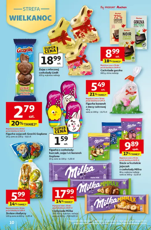 Auchan - gazetka promocyjna Gazetka 30 Lat Hipermarket Auchan od czwartku 26.03 do poniedziałku 30.03 - strona 10