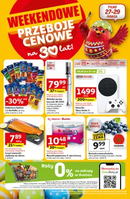 Auchan - gazetka promocyjna Gazetka 30 Lat Hipermarket Auchan od czwartku 26.03 do poniedziałku 30.03 - strona 4
