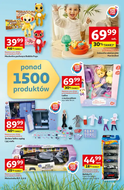 Auchan - gazetka promocyjna Gazetka 30 Lat Hipermarket Auchan od czwartku 26.03 do poniedziałku 30.03 - strona 9