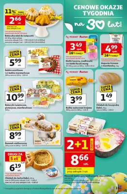 Auchan - gazetka promocyjna Gazetka 30 Lat Hipermarket Auchan od czwartku 26.03 do poniedziałku 30.03 - strona 15