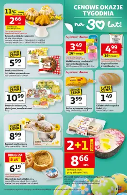 Auchan - gazetka promocyjna Gazetka 30 Lat Hipermarket Auchan od czwartku 26.03 do poniedziałku 30.03 - strona 15