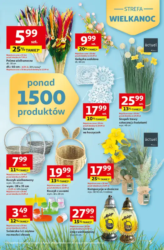 Auchan - gazetka promocyjna Gazetka 30 Lat Hipermarket Auchan od czwartku 26.03 do poniedziałku 30.03 - strona 5