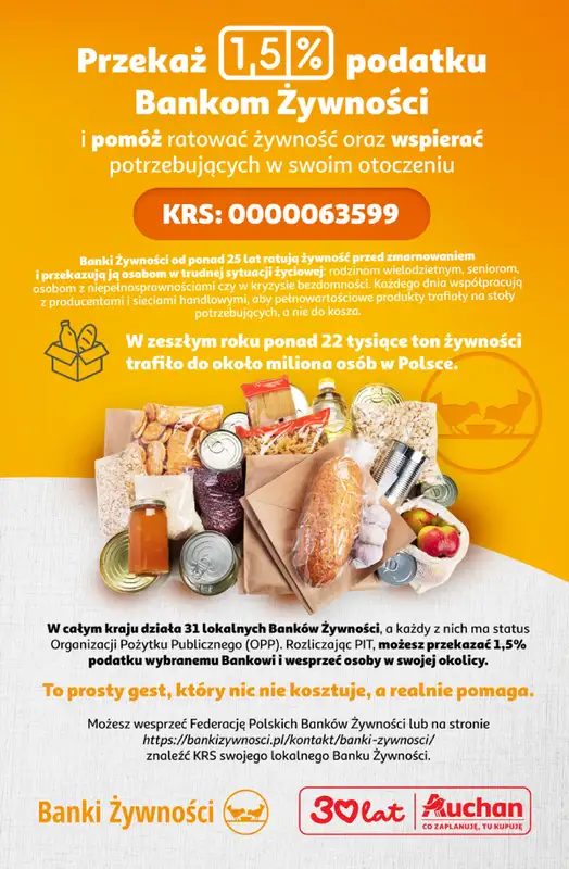 Auchan - gazetka promocyjna Gazetka 30 Lat Hipermarket Auchan od czwartku 26.03 do poniedziałku 30.03 - strona 32