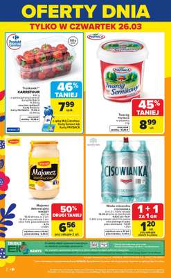 Carrefour - gazetka promocyjna Gazetka Weekend okazji  już od czwartku od czwartku 26.03 do niedzieli 29.03 - strona 2