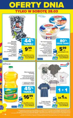 Carrefour - gazetka promocyjna Gazetka Weekend okazji  już od czwartku od czwartku 26.03 do niedzieli 29.03 - strona 4