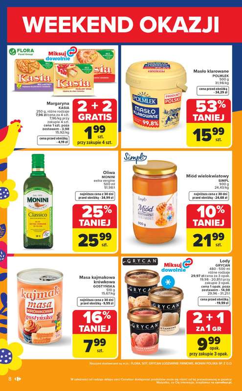 Carrefour Market - gazetka promocyjna Gazetka Weekend okazji  już od czwartku od czwartku 26.03 do niedzieli 29.03 - strona 8
