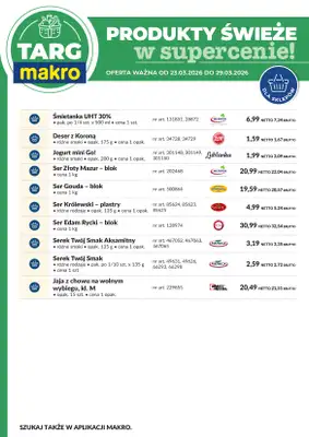 Makro - gazetka promocyjna Targ MAKRO - oferta świeża w super cenach! od wtorku 24.03 do niedzieli 29.03 - strona 7