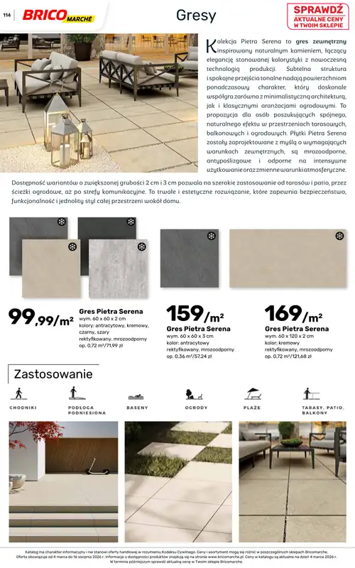 Bricomarche - gazetka promocyjna Katalog ogród  do niedzieli 16.08 - strona 114