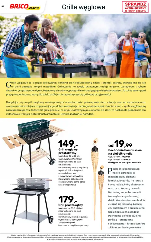 Bricomarche - gazetka promocyjna Katalog ogród  do niedzieli 16.08 - strona 48