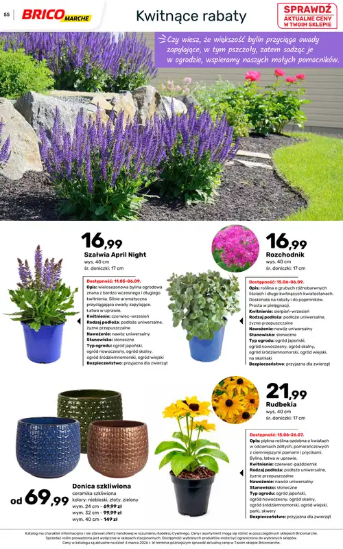 Bricomarche - gazetka promocyjna Katalog ogród  do niedzieli 16.08 - strona 55