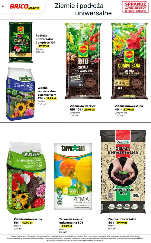 Bricomarche - gazetka promocyjna Katalog ogród  do niedzieli 16.08 - strona 85