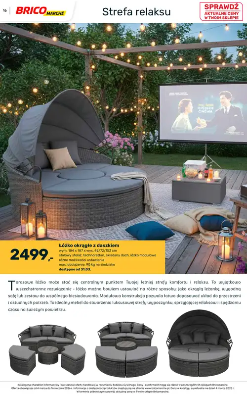 Bricomarche - gazetka promocyjna Katalog ogród  do niedzieli 16.08 - strona 16