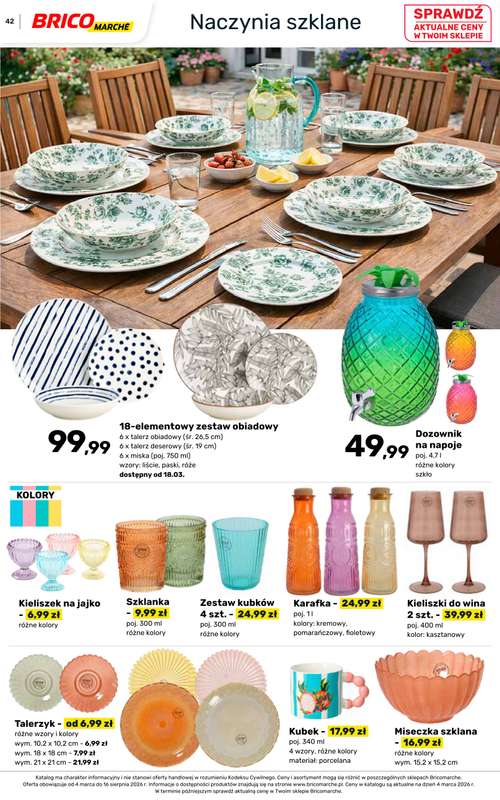 Bricomarche - gazetka promocyjna Katalog ogród  do niedzieli 16.08 - strona 42