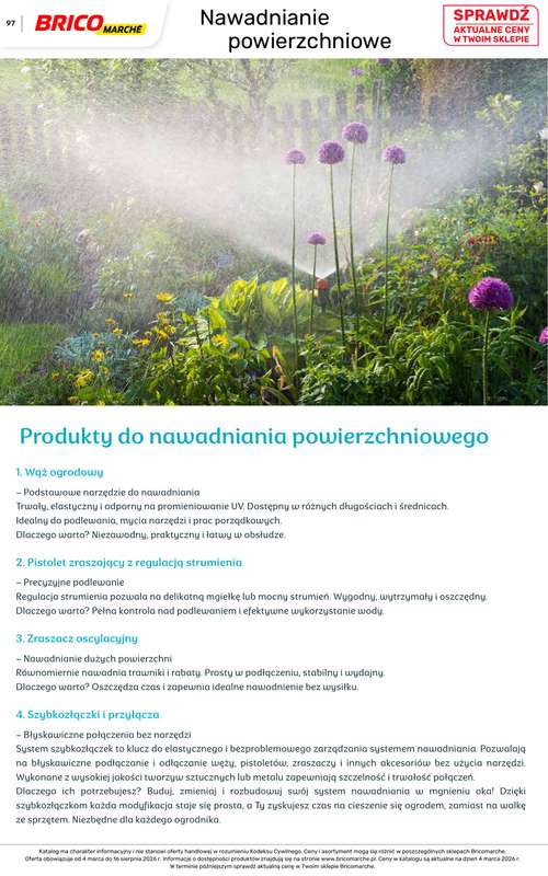 Bricomarche - gazetka promocyjna Katalog ogród  do niedzieli 16.08 - strona 97