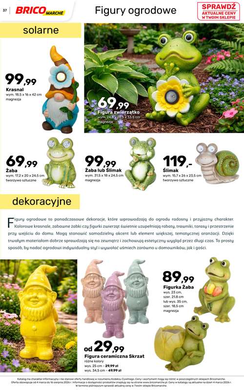 Bricomarche - gazetka promocyjna Katalog ogród  do niedzieli 16.08 - strona 37