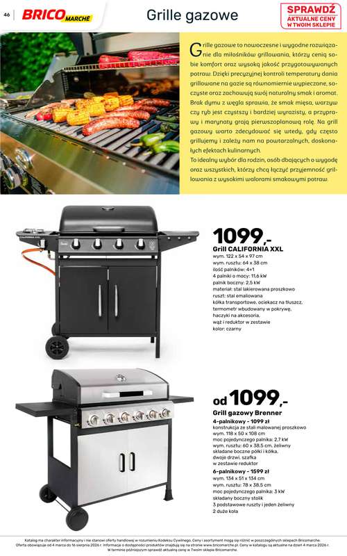 Bricomarche - gazetka promocyjna Katalog ogród  do niedzieli 16.08 - strona 46