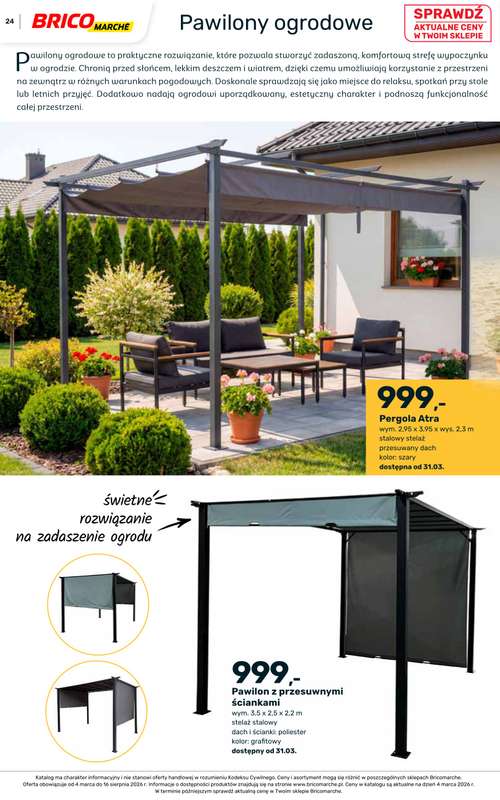 Bricomarche - gazetka promocyjna Katalog ogród  do niedzieli 16.08 - strona 24