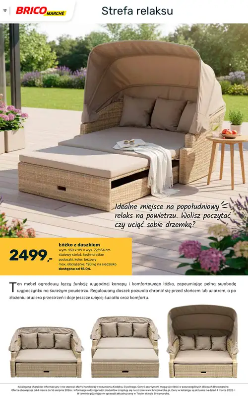 Bricomarche - gazetka promocyjna Katalog ogród  do niedzieli 16.08 - strona 17