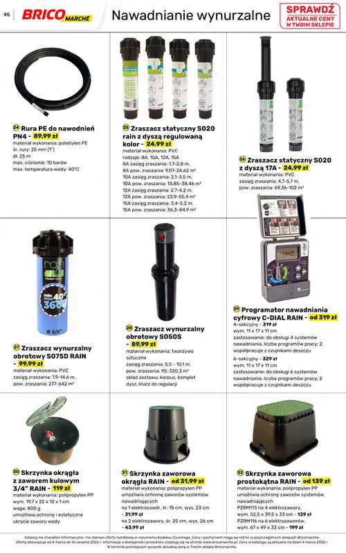 Bricomarche - gazetka promocyjna Katalog ogród  do niedzieli 16.08 - strona 95