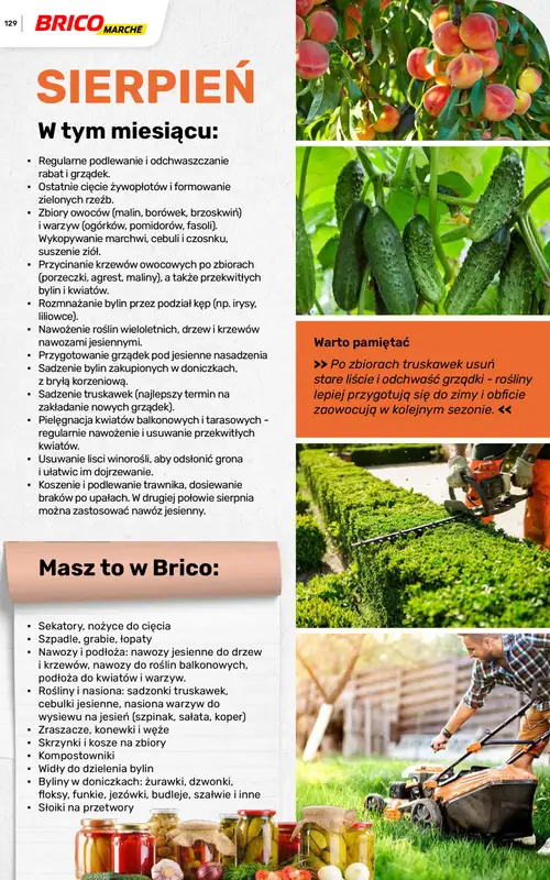 Bricomarche - gazetka promocyjna Katalog ogród  do niedzieli 16.08 - strona 129