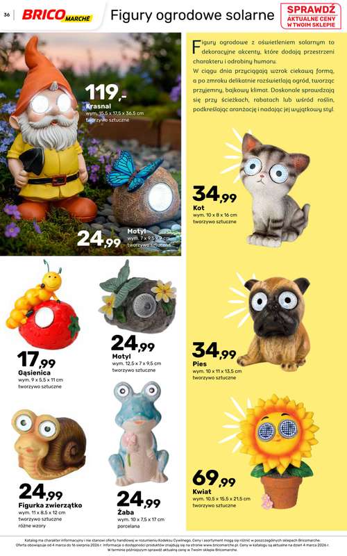 Bricomarche - gazetka promocyjna Katalog ogród  do niedzieli 16.08 - strona 36