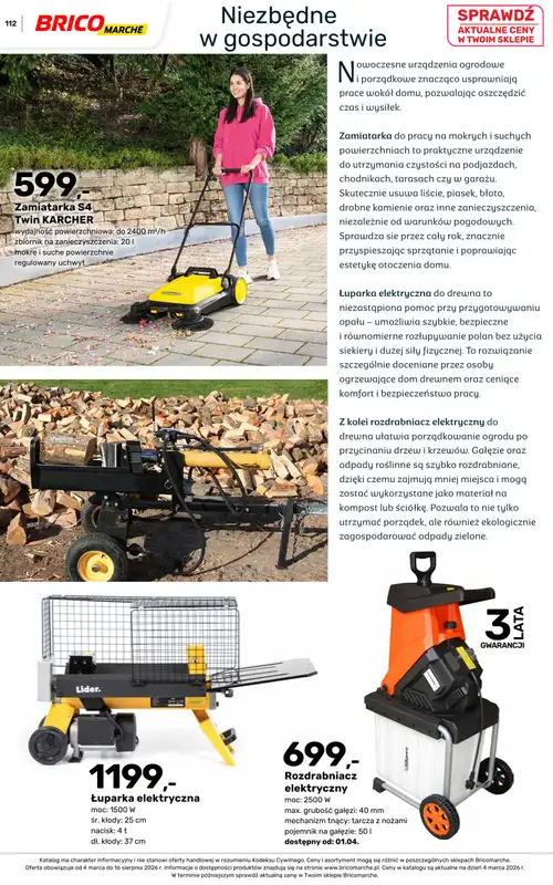 Bricomarche - gazetka promocyjna Katalog ogród  do niedzieli 16.08 - strona 112