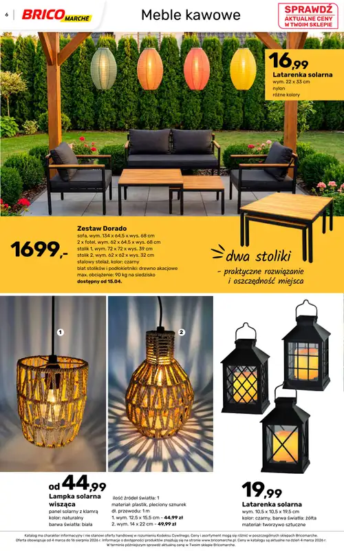 Bricomarche - gazetka promocyjna Katalog ogród  do niedzieli 16.08 - strona 6