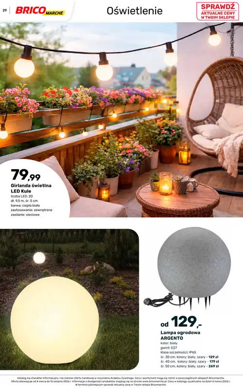 Bricomarche - gazetka promocyjna Katalog ogród  do niedzieli 16.08 - strona 29