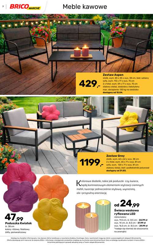 Bricomarche - gazetka promocyjna Katalog ogród  do niedzieli 16.08 - strona 7