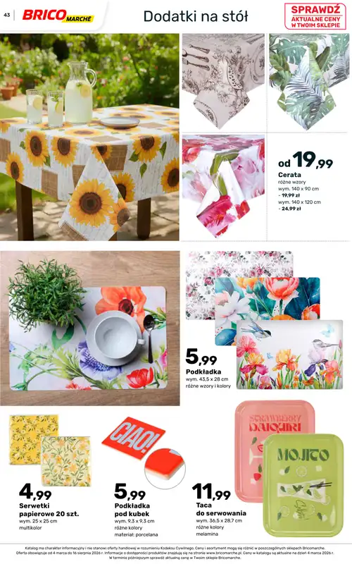 Bricomarche - gazetka promocyjna Katalog ogród  do niedzieli 16.08 - strona 43