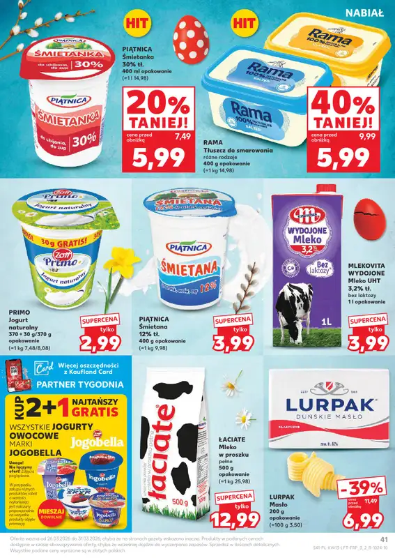 Kaufland - gazetka promocyjna Gazetka Tygodnia od czwartku 26.03 do wtorku 31.03 - strona 41