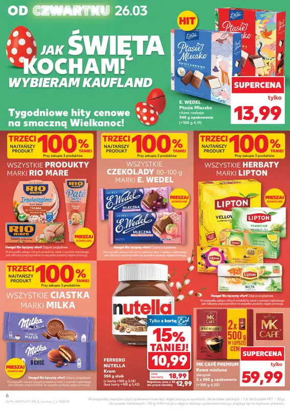 Kaufland - gazetka promocyjna Gazetka Tygodnia od czwartku 26.03 do wtorku 31.03 - strona 6