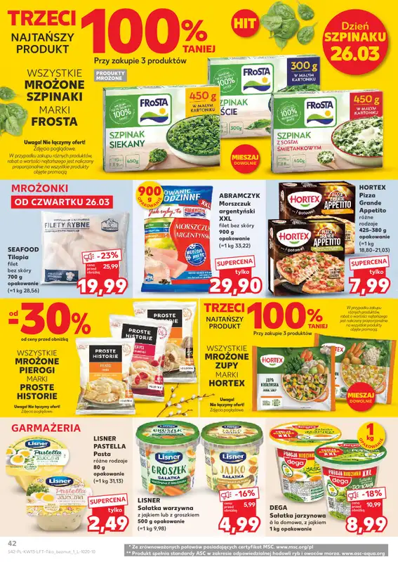 Kaufland - gazetka promocyjna Gazetka Tygodnia od czwartku 26.03 do wtorku 31.03 - strona 42