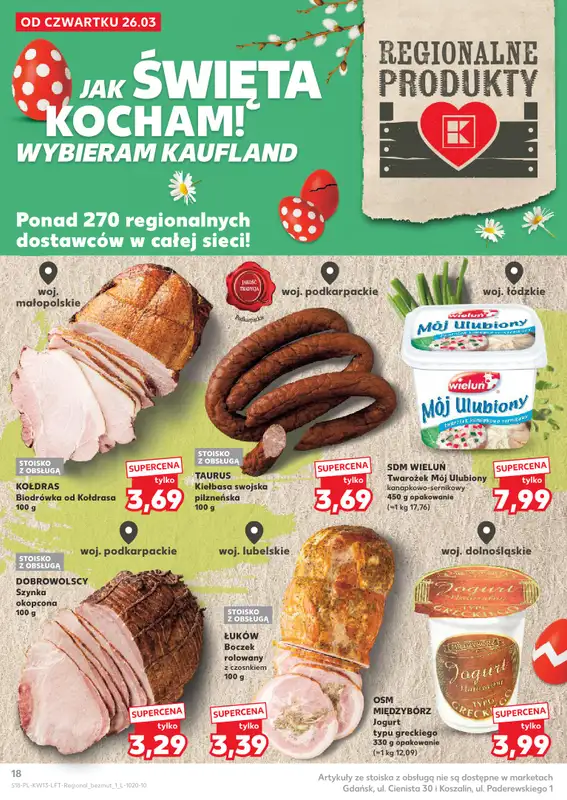 Kaufland - gazetka promocyjna Gazetka Tygodnia od czwartku 26.03 do wtorku 31.03 - strona 18