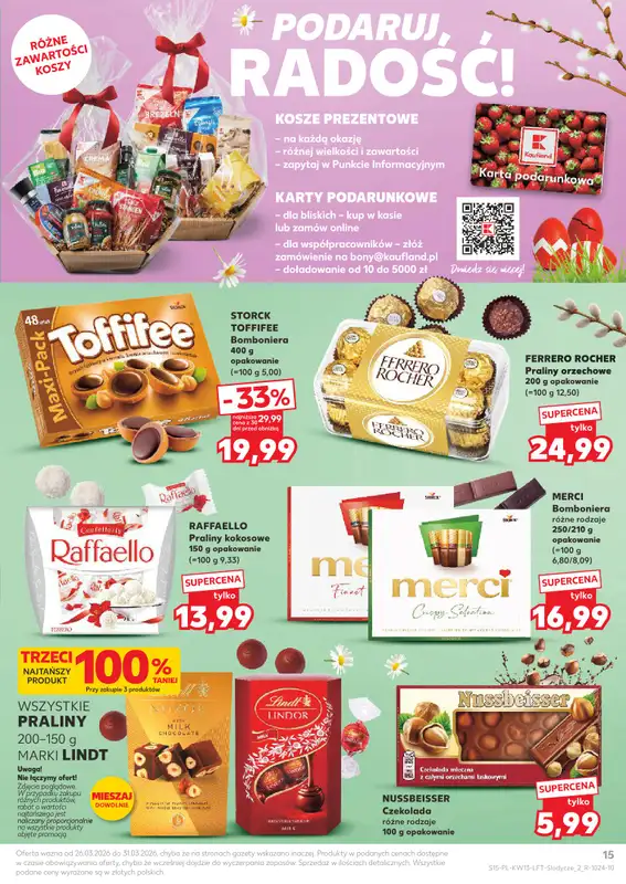 Kaufland - gazetka promocyjna Gazetka Tygodnia od czwartku 26.03 do wtorku 31.03 - strona 15