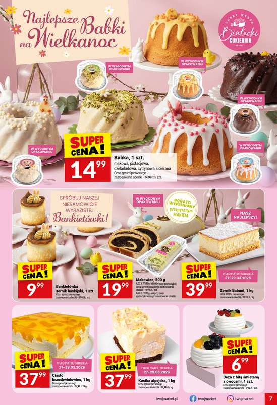 Twój Market - gazetka promocyjna Gazetka od czwartku 26.03 do wtorku 31.03 - strona 7
