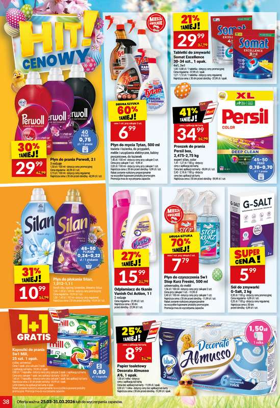 Twój Market - gazetka promocyjna Gazetka od czwartku 26.03 do wtorku 31.03 - strona 38