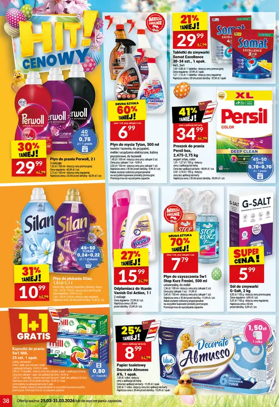 Twój Market - gazetka promocyjna Gazetka od czwartku 26.03 do wtorku 31.03 - strona 38