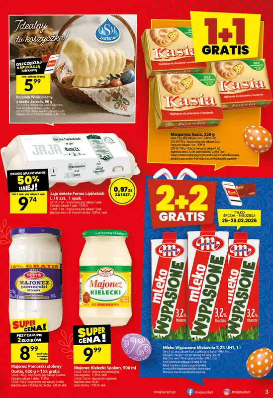 Twój Market - gazetka promocyjna Gazetka od czwartku 26.03 do wtorku 31.03 - strona 3