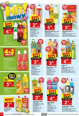 Twój Market - gazetka promocyjna Gazetka od czwartku 26.03 do wtorku 31.03 - strona 30