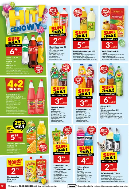 Twój Market - gazetka promocyjna Gazetka od czwartku 26.03 do wtorku 31.03 - strona 30