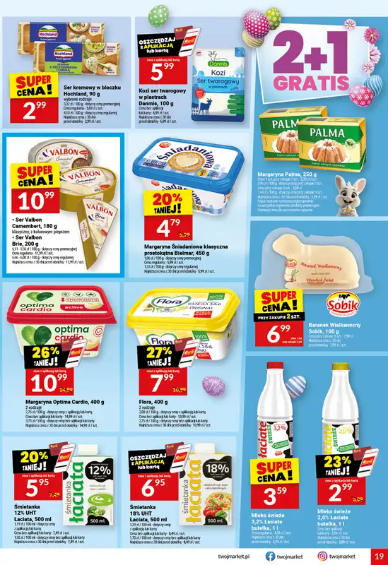 Twój Market - gazetka promocyjna Gazetka od czwartku 26.03 do wtorku 31.03 - strona 19